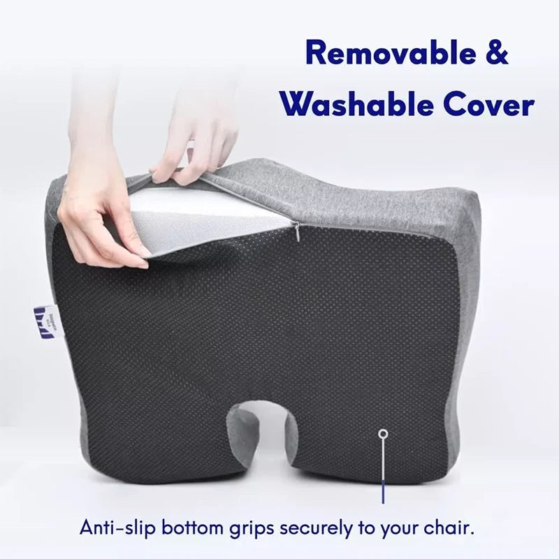 Cushion Lab Patented Pressure Relief Seat Cushion for Long Sitting Open Box