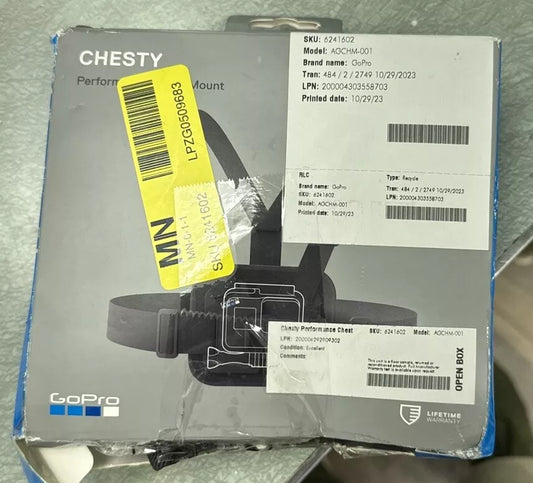 GoPro Chesty (Performance Chest Mount) AGCHM-001 For all GoPro