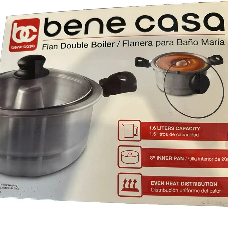 Bene Casa Flan Double Boiler/ Flanera Para Bano Maria