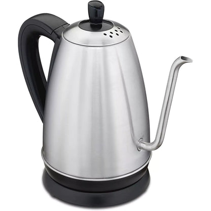 Hamilton Beach Gooseneck Pour Over Electric Tea Kettle, Water Boiler & Heater