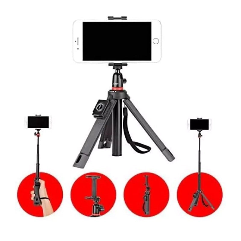 Joby TelePod Mobile Selfie Stick Handle Tripod Stand Black