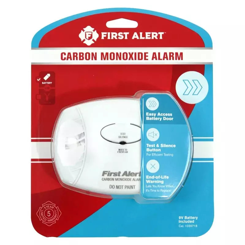 First Alert Battery Powered Carbon Monoxide Detector