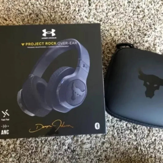 Authentic JBL Under Armour Project Rock Over-the-Ear Headphones