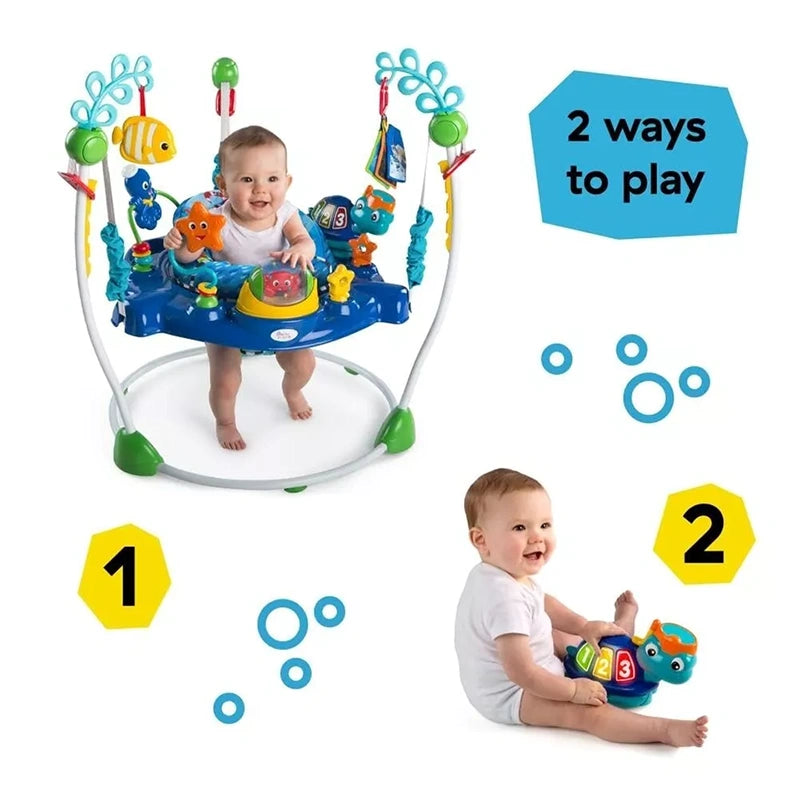 Baby Einstein Neptune's Ocean Discovery Activity Jumper, Ages 6 months +, Max