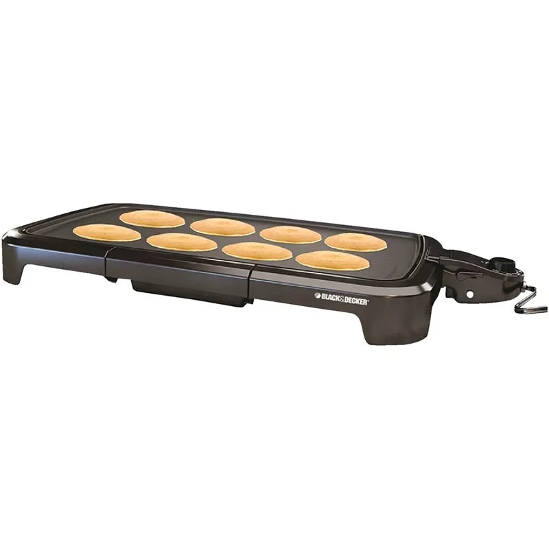 BLACK+DECKER Family-Sized Electric Griddle - Black - GD2011B NEW IN BOX