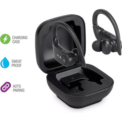 iLive Truly Wireless Bluetooth Earbuds Auto Pairing Sweat Proof