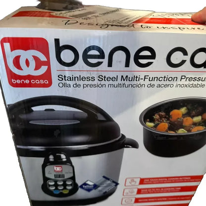 Bene Casa 5-liter stainless-steel electric pressure cooker non-stick dishwasher