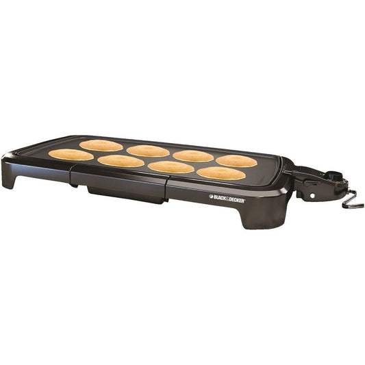 BLACK+DECKER Family-Sized Electric Griddle - Black - GD2011B NEW IN BOX