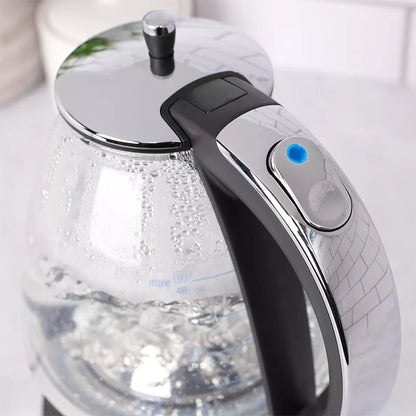 Capresso 240.03 Water Kettle, 48 oz, Polished Chrome and Black