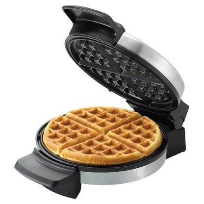 BLACK+DECKER Belgian Waffle Maker, Stainless Steel, WMB500,Silver