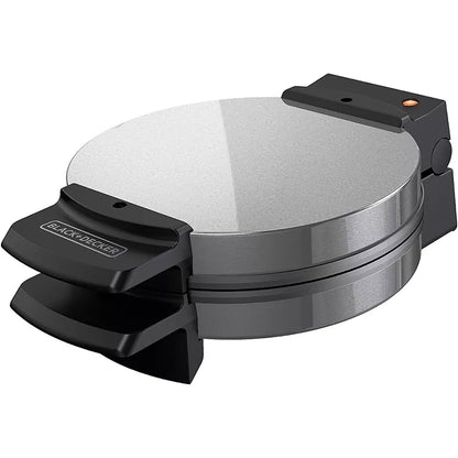 BLACK+DECKER Belgian Waffle Maker, Stainless Steel, WMB500,Silver