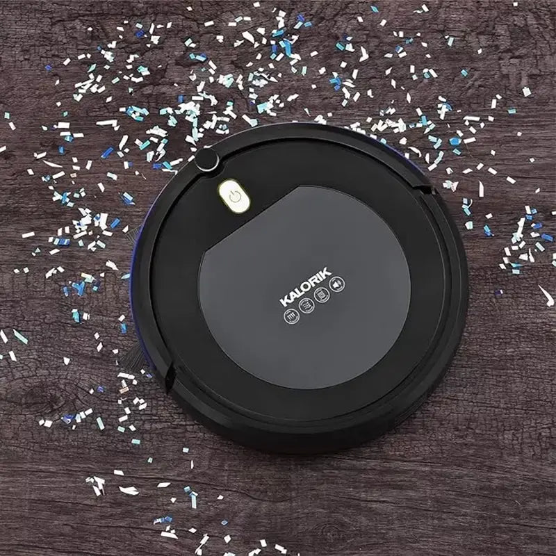 Kalorik Home Ionic Pure Air Robot Vacuum, Black and Gray