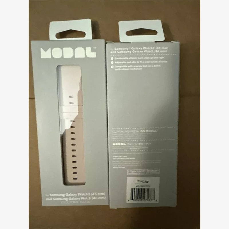 Modal- Silicone Watch Band for Galaxy Watch3 (45mm) - Pink sand