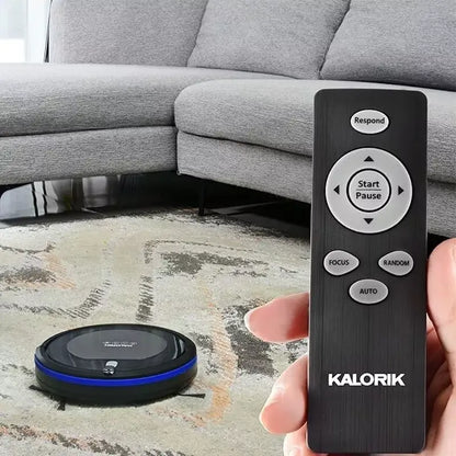 Kalorik Home Ionic Pure Air Robot Vacuum, Black and Gray