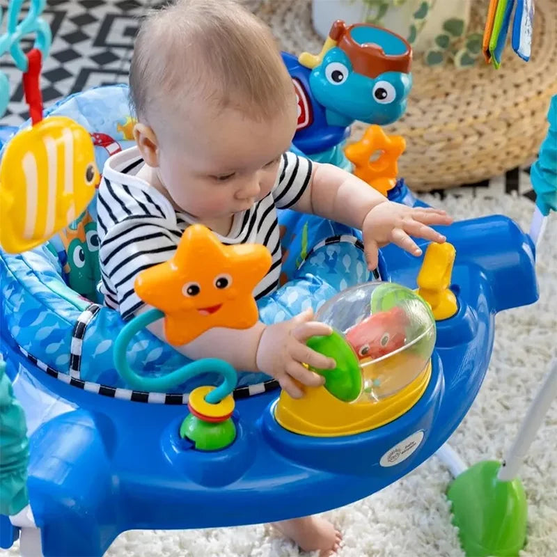 Baby Einstein Neptune's Ocean Discovery Activity Jumper, Ages 6 months +, Max